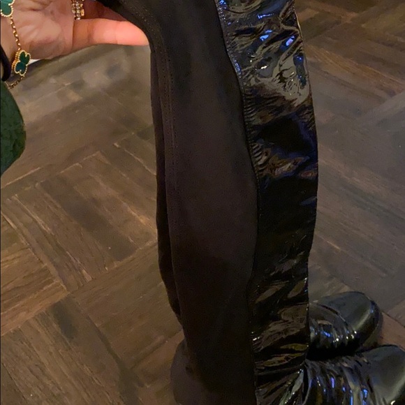 Stuart Weitzman  Over Knee black parent boots sz 7 - Picture 7 of 8